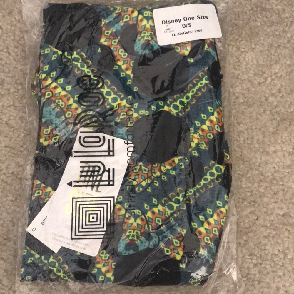 OS Disney LuLaRoe leggings
